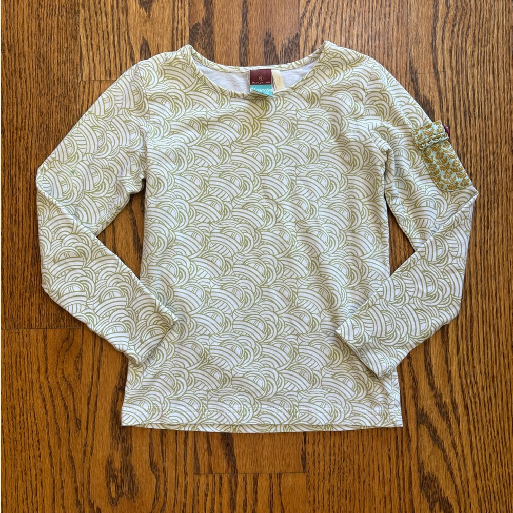 Matilda Jane Character Counts Girls Long Sleeve Shirt sz 6